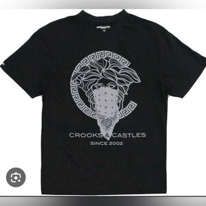 Crooks and Castle Bandido metallic tee
